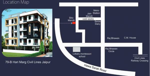 uttam-group shiv Location Plan