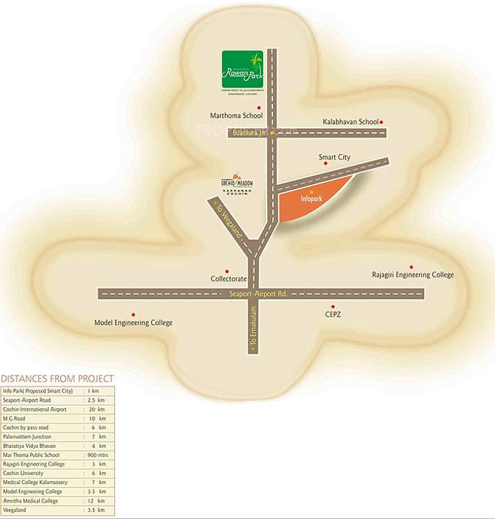 Images for Location Plan of Manjooran Springs