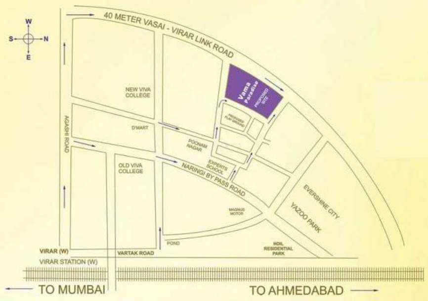  paradise Location Plan