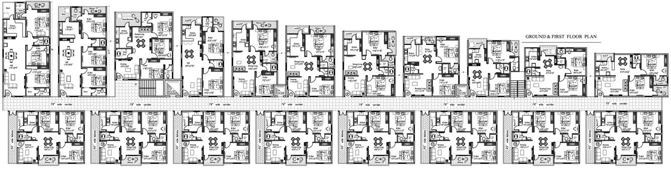 Images for Cluster Plan of SLV Soumyasree Park View