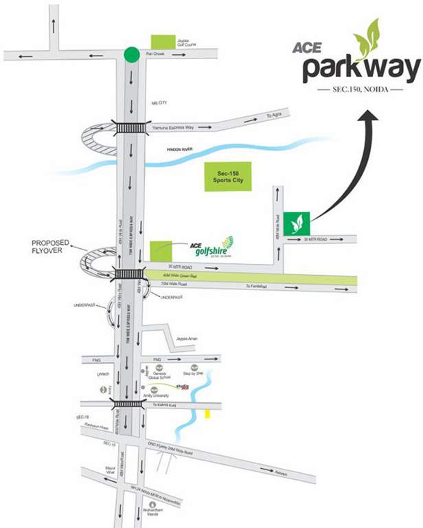 parkway Images for Location Plan of Ace Parkway