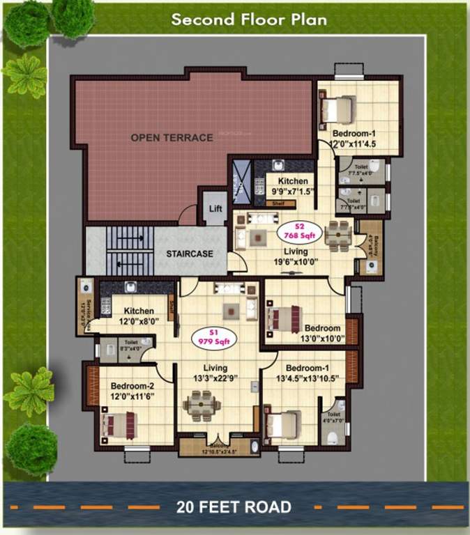 Images for Cluster Plan of JKB Sesha Enclave