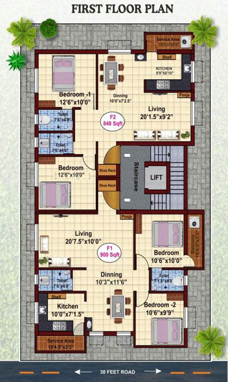 Images for Cluster Plan of JKB Tulips Park
