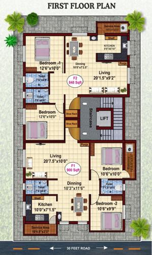 Images for Cluster Plan of JKB Tulips Park Images for Cluster Plan of JKB Tulips Park