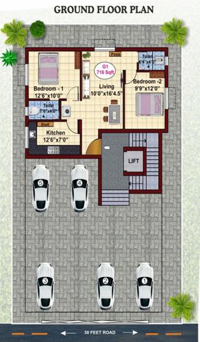 Images for Cluster Plan of JKB Tulips Park Images for Cluster Plan of JKB Tulips Park