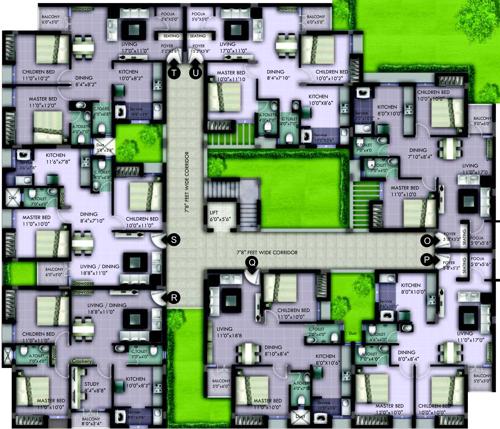 Images for Cluster Plan of Rachana Royal Town