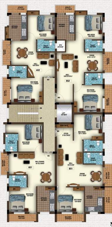 confident consortium ruby Ruby Cluster Plan From 1st to 2nd Floor