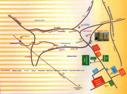 Images for Location Plan of Satyam Vayu Extension Phase 2