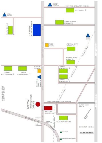 Images for Location Plan of Satyam Vayu Enclave Phase 2 Images for Location Plan of Satyam Vayu Enclave Phase 2