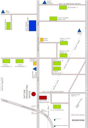 Images for Location Plan of Satyam Vayu Enclave Phase 1