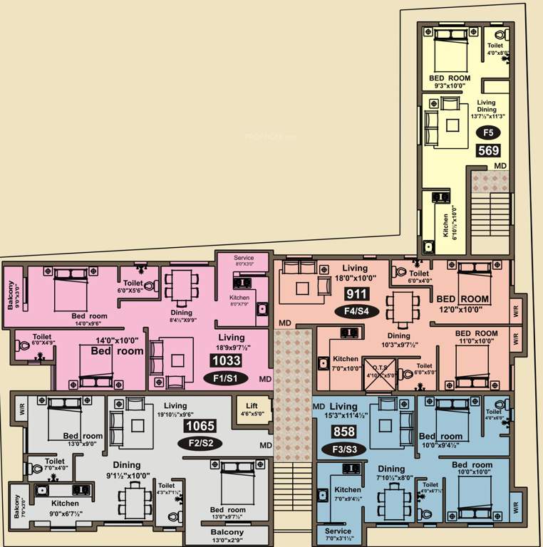 Images for Cluster Plan of Majestic Akshayam