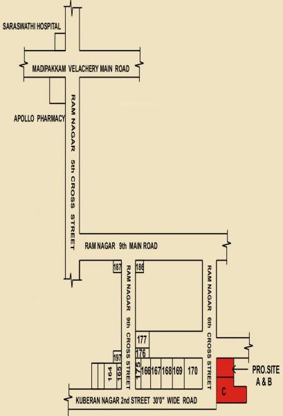 Images for Location Plan of Majestic Akshayam