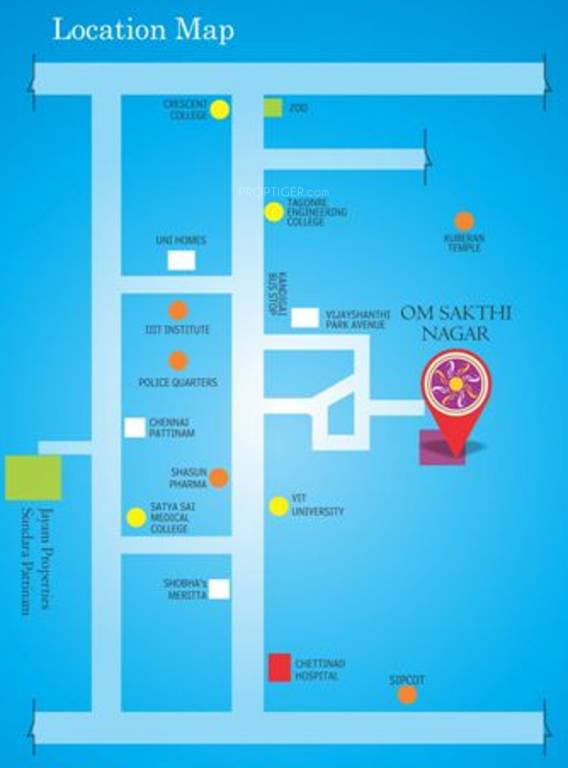 Images for Location Plan of Jayam Om Sakthi Nagar