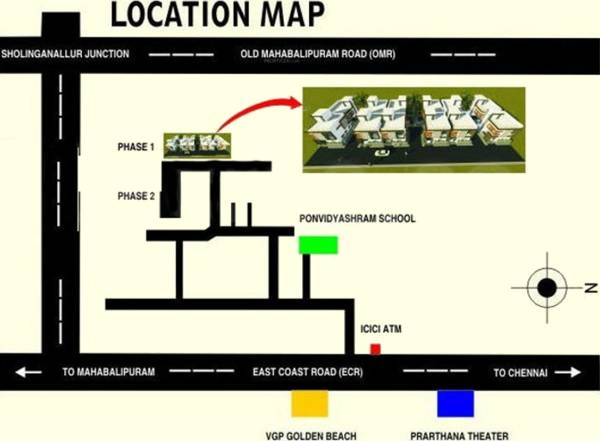 Images for Location Plan of Sterling Shree Chaitanya Villas Images for Location Plan of Sterling Shree Chaitanya Villas