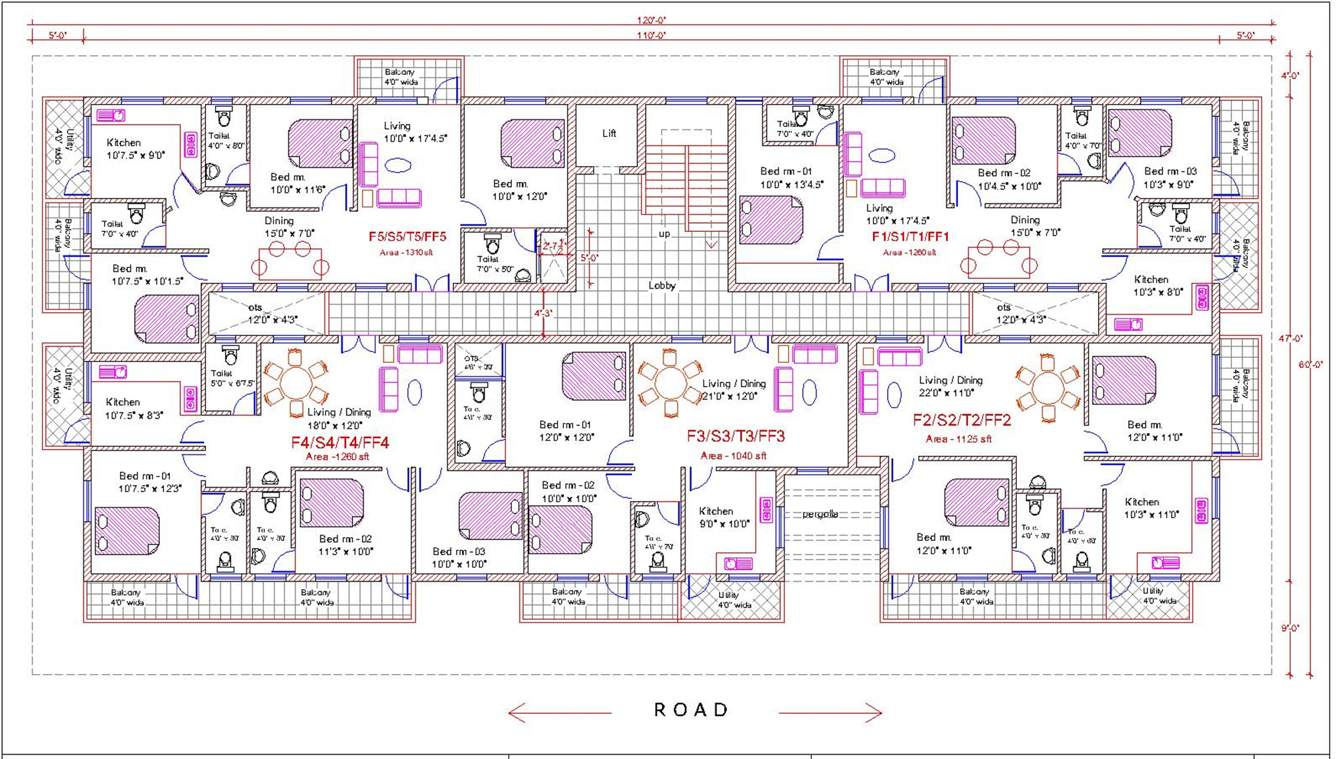 Images for Cluster Plan of A1 Akshaya Homes