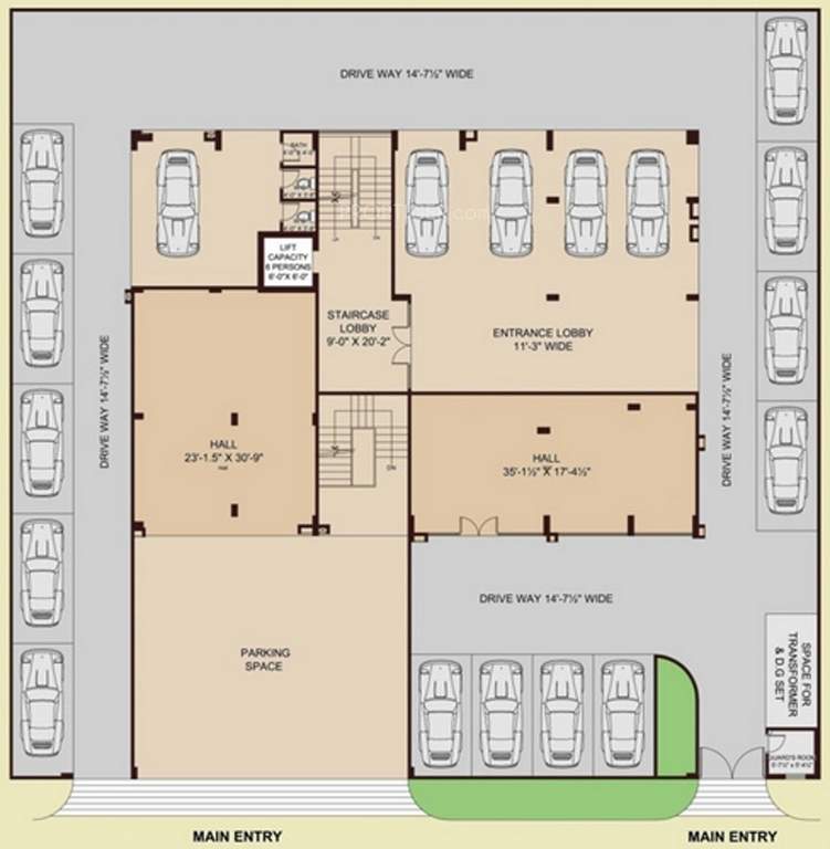 enclave Images for Cluster Plan of Ridhiraj Enclave