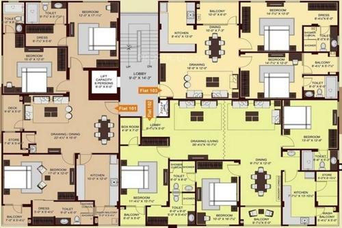 Images for Cluster Plan of Ridhiraj Enclave enclave Images for Cluster Plan of Ridhiraj Enclave