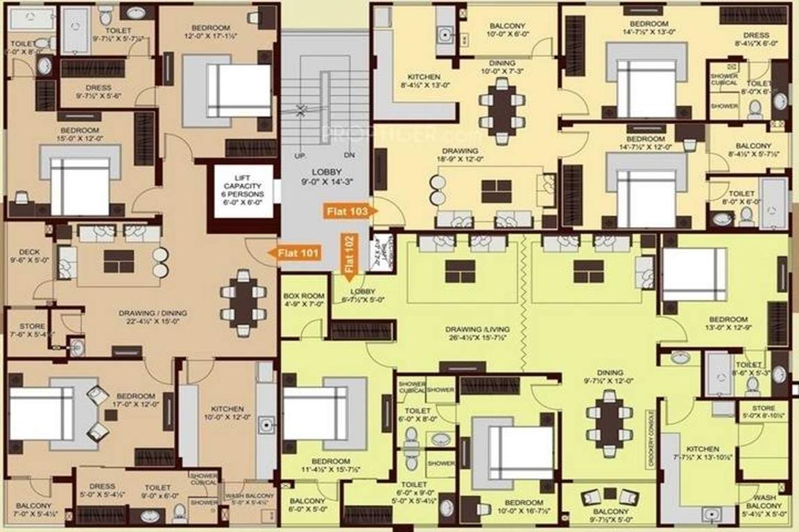 enclave Images for Cluster Plan of Ridhiraj Enclave