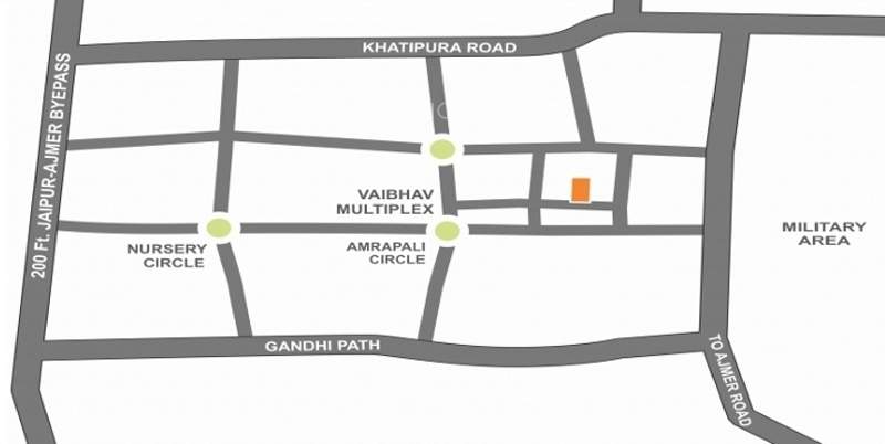enclave Images for Location Plan of Ridhiraj Enclave