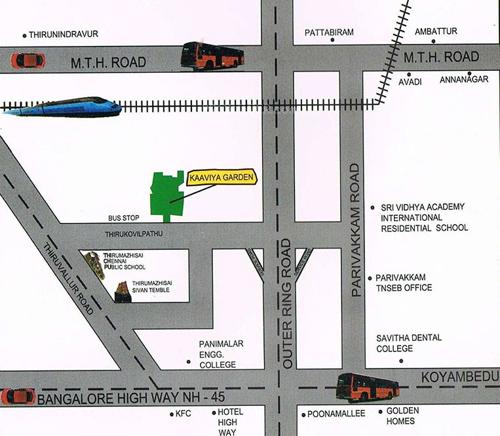Images for Location Plan of AHL Kavya Garden
