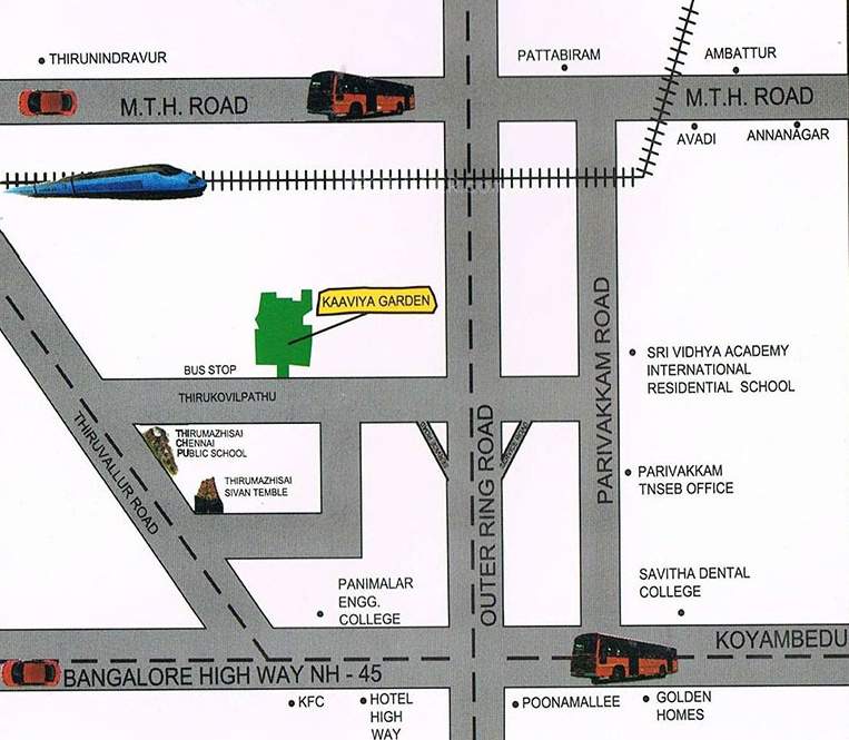Images for Location Plan of AHL Kavya Garden