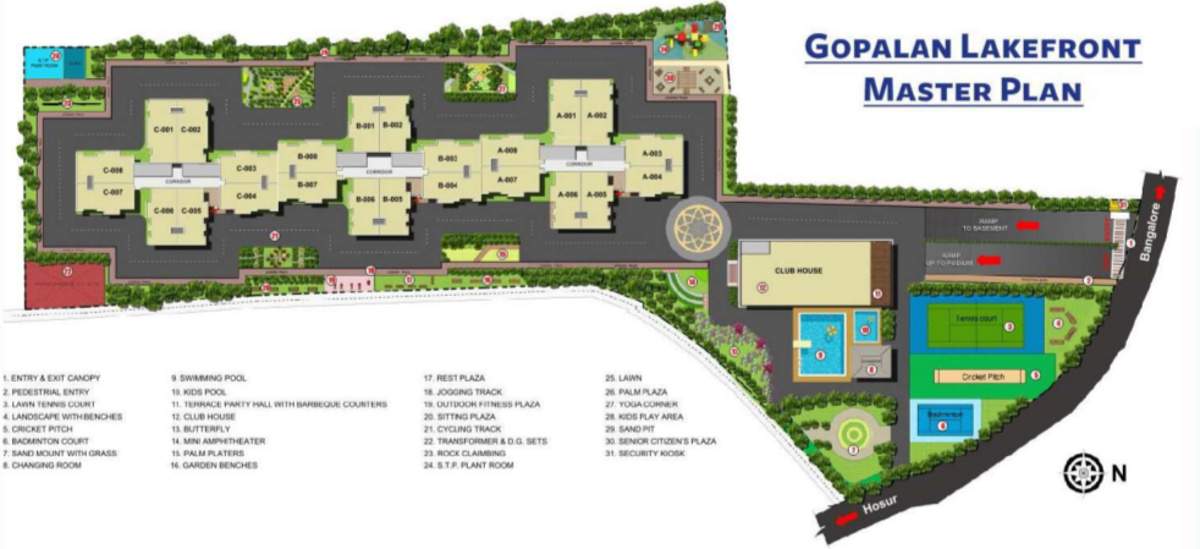  lake front Images for Master Plan of Gopalan Lake Front