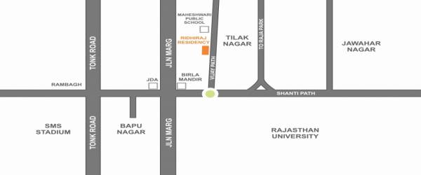 Images for Location Plan of Ridhiraj Builders Residency Images for Location Plan of Ridhiraj Builders Residency