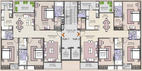 Images for Cluster Plan of Ridhiraj Avenue