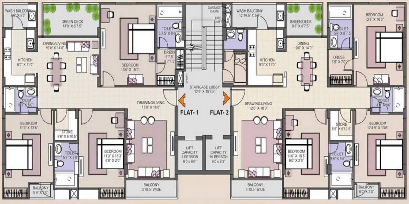 Images for Cluster Plan of Ridhiraj Avenue