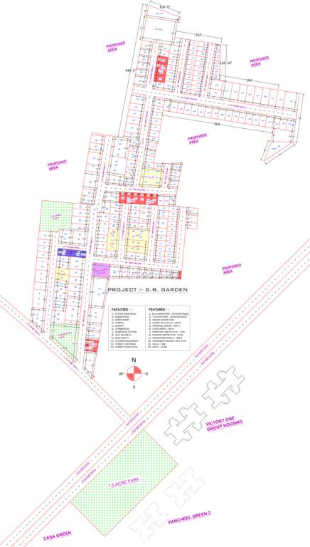 g r garden Images for Master Plan of Satyam G R Garden