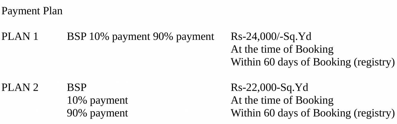 Images for Payment Plan of Satyam G R Garden Payment Plan