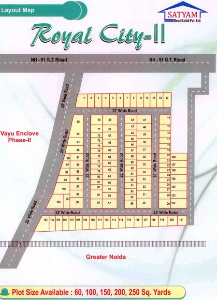 Images for Layout Plan of Satyam Royal City 2