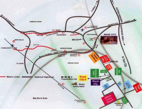 Images for Location Plan of Satyam Royal City 2