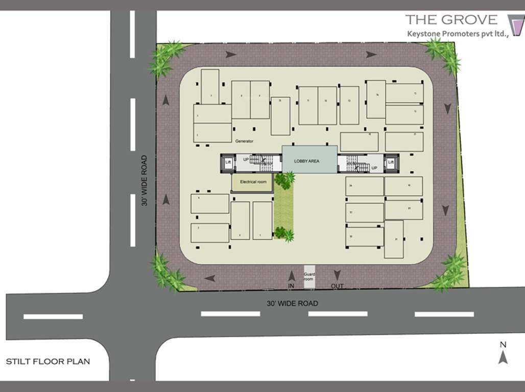 Images for Cluster Plan of Keystone The Grove