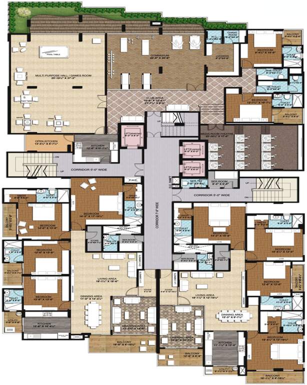 Images for Cluster Plan of Ridhiraj The Park Central