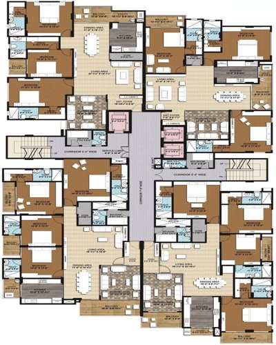 Images for Cluster Plan of Ridhiraj The Park Central