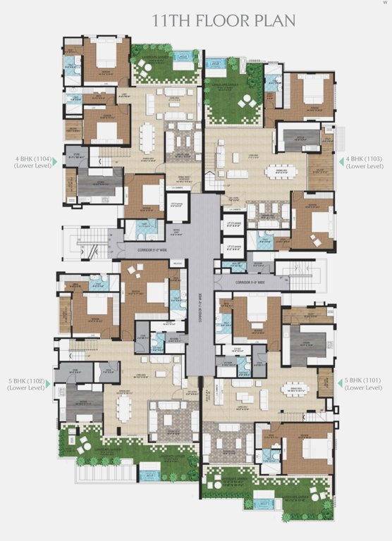 Images for Cluster Plan of Ridhiraj The Park Central
