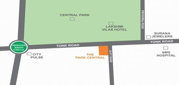 Images for Location Plan of Ridhiraj The Park Central