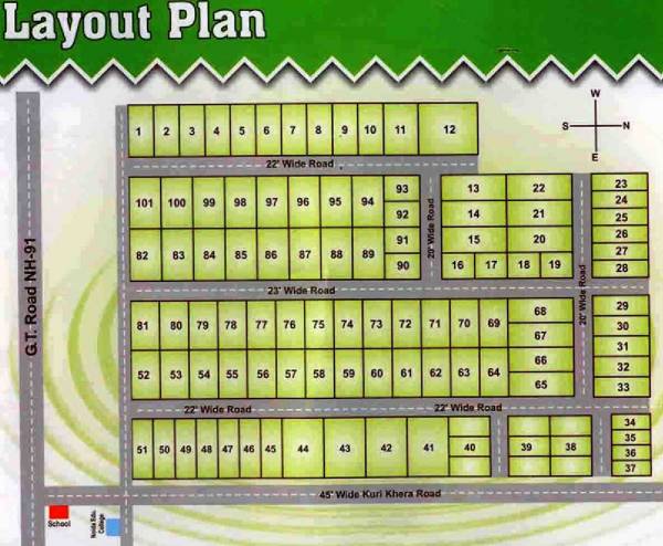 Images for Layout Plan of Satyam Vayu Vihar