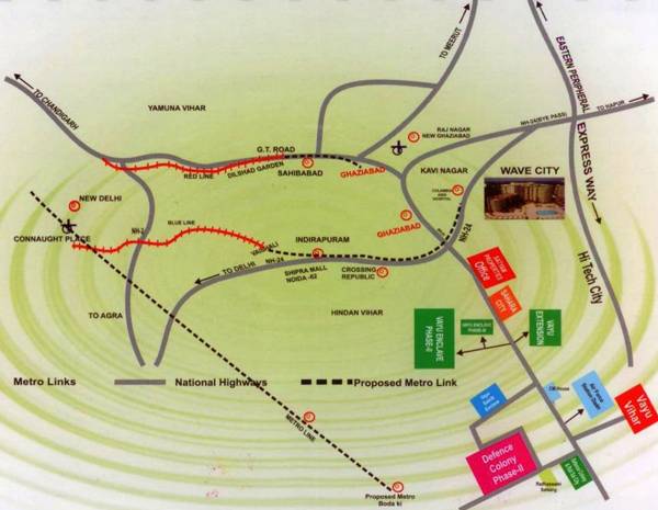 Images for Location Plan of Satyam Vayu Vihar