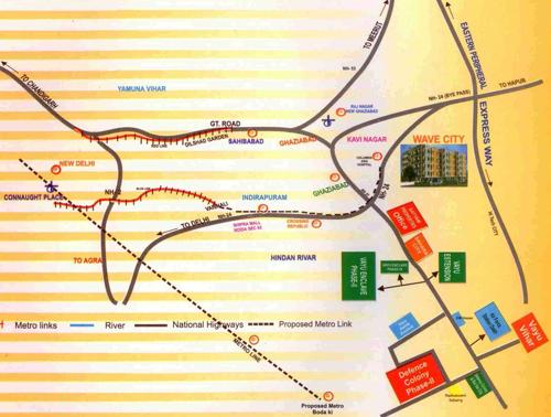 Images for Location Plan of Satyam Vayu Extension Phase 1