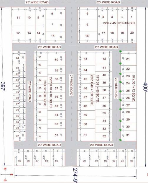  krishna-vatika Images for Layout Plan of Satyam Krishna Vatika