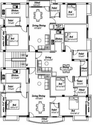 Images for Cluster Plan of Krishna Vaikundam Images for Cluster Plan of Krishna Vaikundam