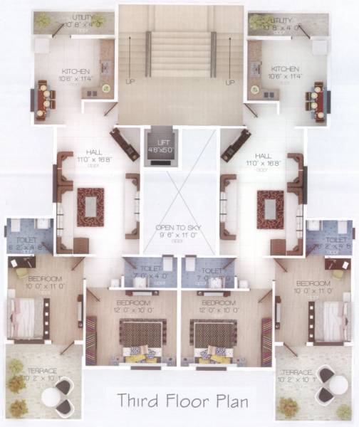 Images for Cluster Plan of Gandhi 5 Star Abodes Images for Cluster Plan of Gandhi 5 Star Abodes