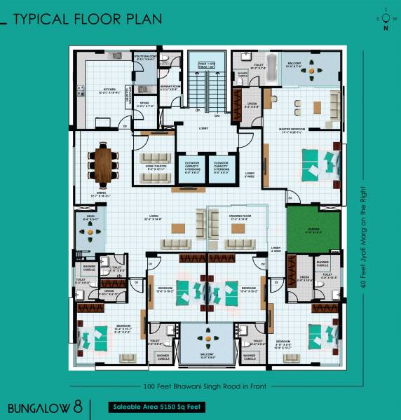 Images for Cluster Plan of Ridhiraj Bungalow 8 Images for Cluster Plan of Ridhiraj Bungalow 8