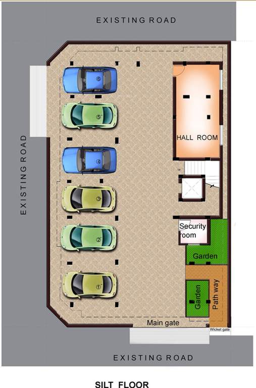 Images for Cluster Plan of Elevate West Orchid Apartments