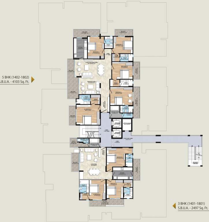 air Images for Cluster Plan of Ridhiraj Air