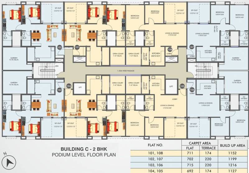 Images for Cluster Plan of Mulik Luxuria