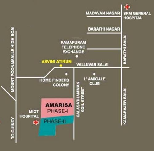 Images for Location Plan of Asvini Amarisa amarisa Images for Location Plan of Asvini Amarisa