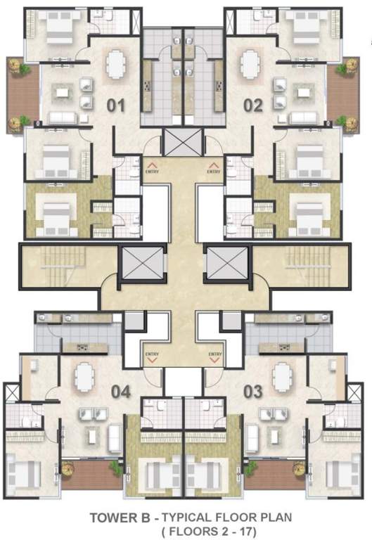  southern crest Images for Cluster Plan of Shriram Southern Crest